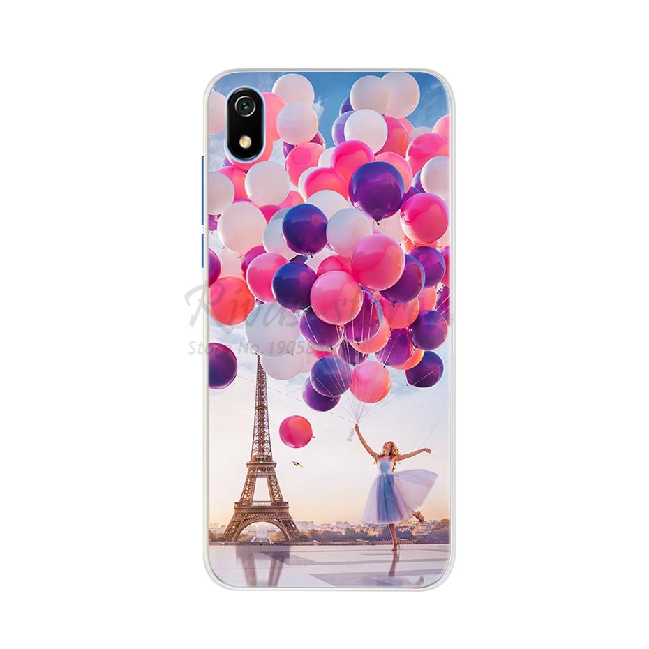 For Xiaomi Redmi 7A Case Silicone soft TPU Phone cases for Xiaomi Redmi 7A Case 5.45'' Back Cover On Redmi 7 A Redmi7A A7 Fundas