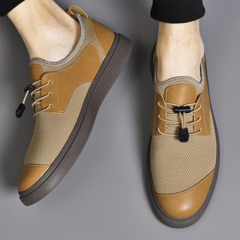 Fashion New Models High-quality Outdoor Men Sneakers ShoesFashionable Minimalist Men's Leather Sports Outdoor Men's Walking Shoes