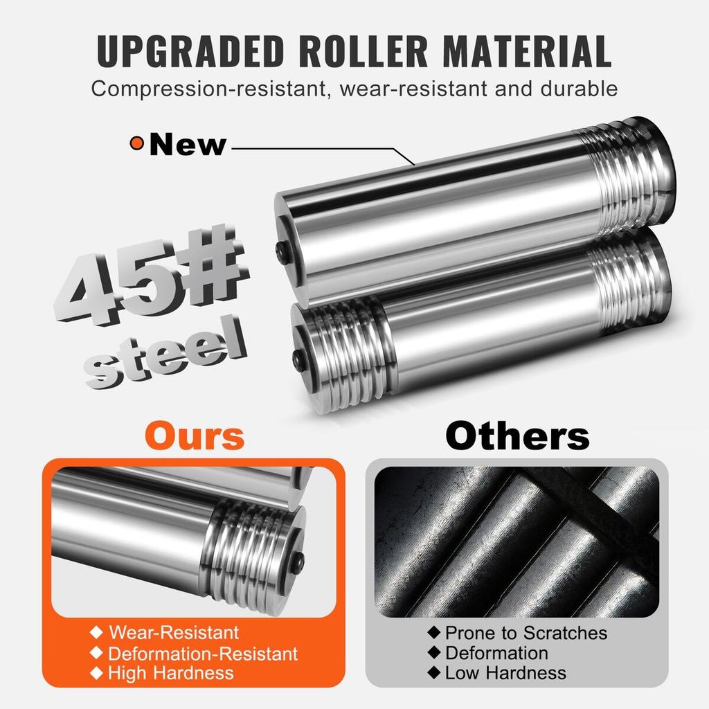 Rolling Mill, 3"/76 Mm Jewelry Rolling Mill Machine, 1: 2 Gear Ratio, 3-in-1 Multi-function Rolling Mill, 0.1-7mm Press Thickness for Metal Jewelry
