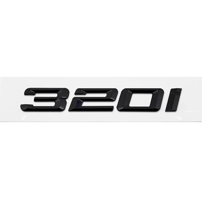 ABS Car Rear Trunk Letters Logo Badge Emblem Sticker For BMW 3 Series 316i 320i 325i 328i 330i 335i E46 E90 E91 F30 F31 F34 G20