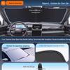 Geely Car Sunshade: Heat-Insulation Windshield Curtain for 25 Models, including Xingyue L, Xingyuan, Xingrui, Emgrand, Boyue L, and Panda MINI.
