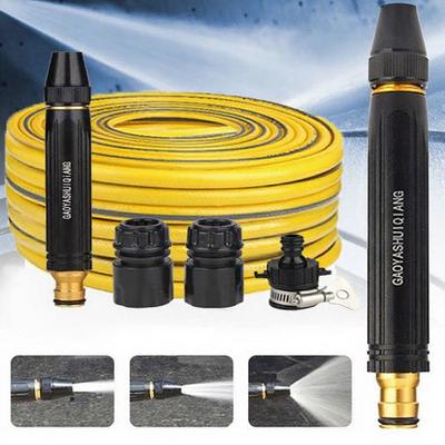5/10/20/30m Hose Car Water Jet Washer Extension Hose Car Wash Tool Set  Garden Irrigation
