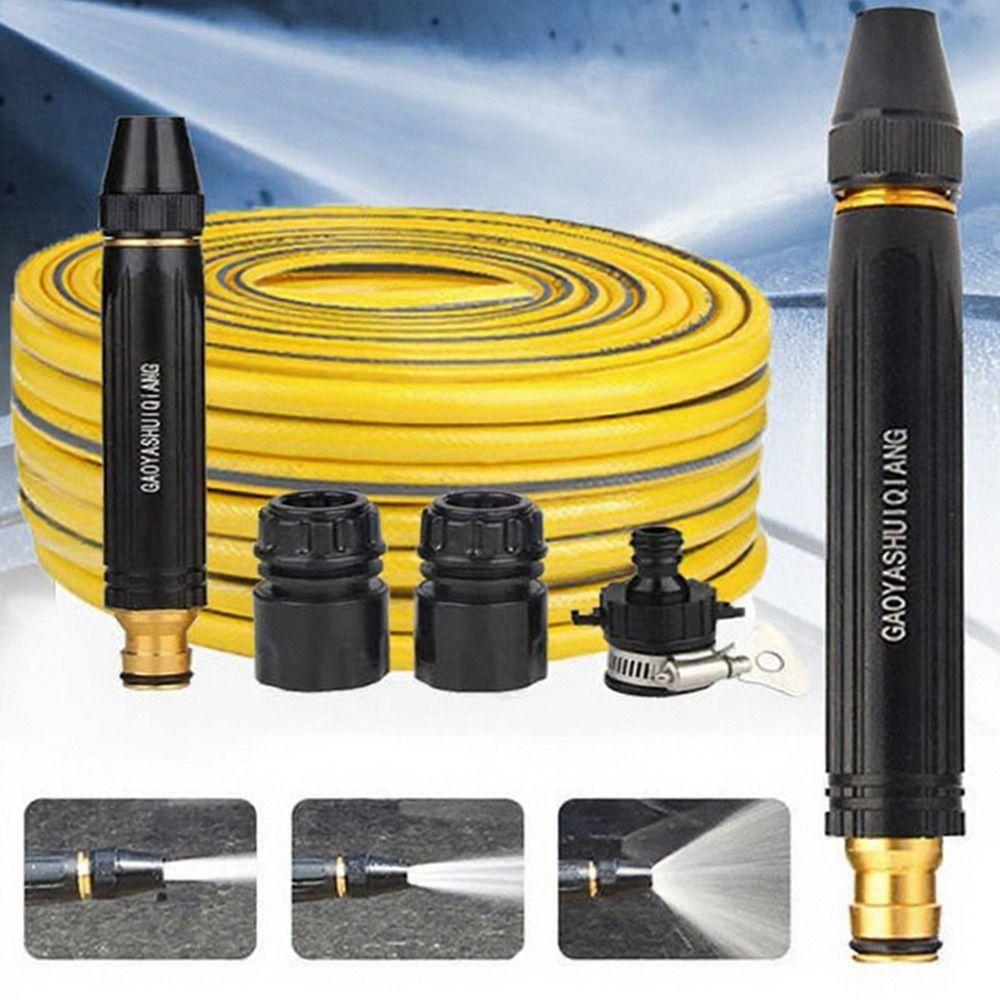 Extension Hose Car Water Sprayer 5/10/20/30m Hose Watering Tube Nozzle Set  Home Garden