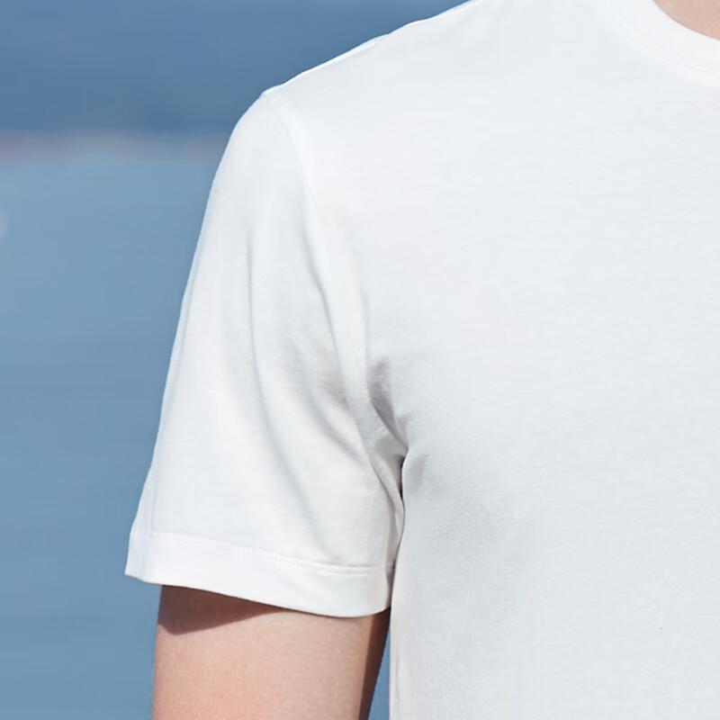Antonio Herren Wolkenkomfort Seidenmischung Kurzarm-T-Shirt