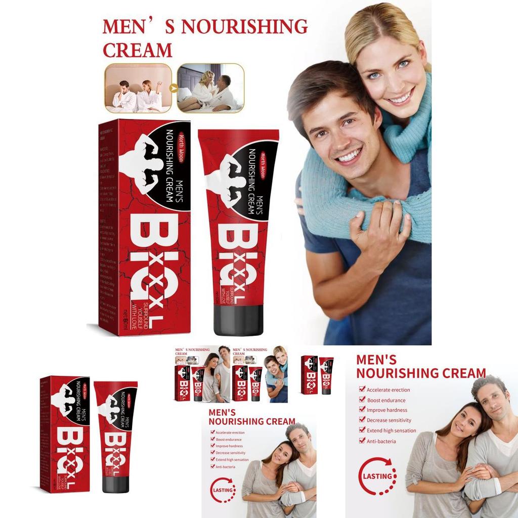 North Moon Men's Nourishing Cream For Vigor And Hydration With Massage Benefits