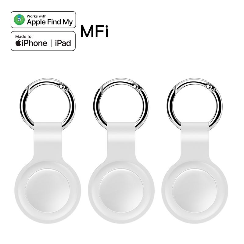 4/3/2/1 Pack Anti-lose Tracker via Find My Smart Tag for Apple Airtag Replacement Bluetooth GPS Tracker IOS MFi Keys Finder