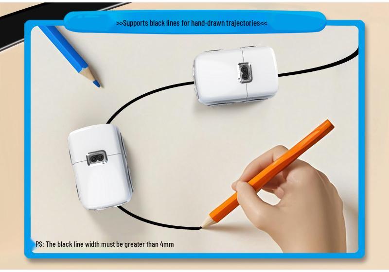 Smart Gesture-Controlled Mini Bus: Automatic Obstacle Avoidance & Line Following Desktop Toy Car