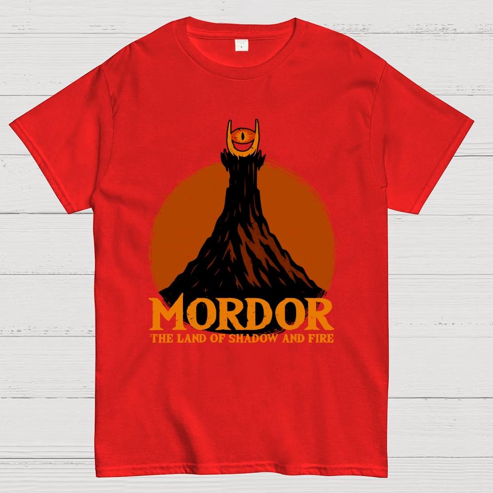 Mordor Unisex 100% Cotton Summer Casual Cool Loose T-Shirt
