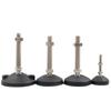 4pcs Adjustable Lathe Leg Thread Type Adjustable Levelling Feet Swivel Base Articulating Leveling Legs Furniture Glide Pad