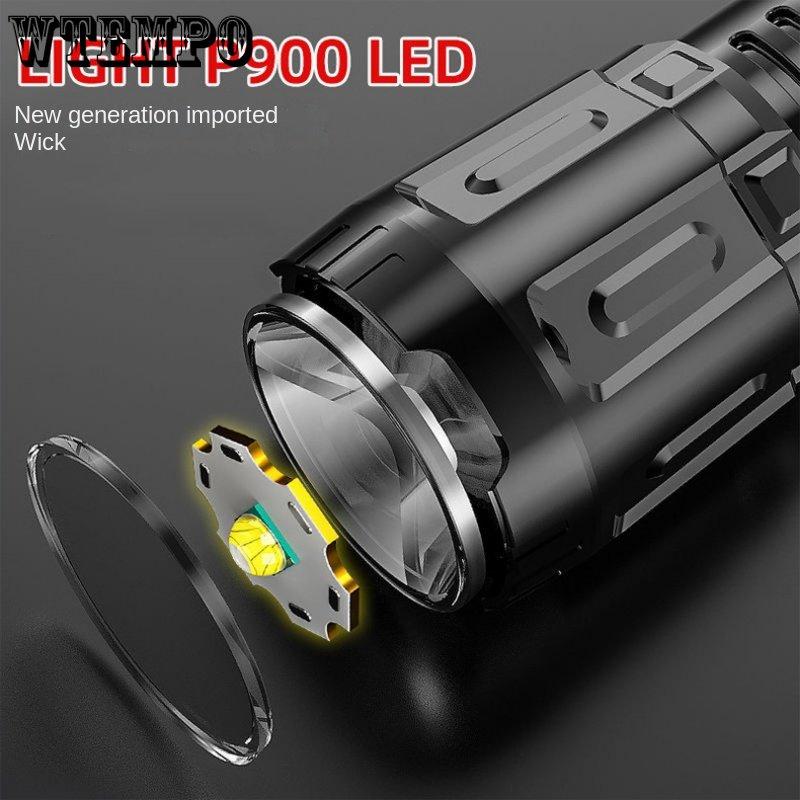 Strong Light Torch ABS Outdoor Portable Led Home Emergency Mini Small Torch Electric Camping Waterproof Searchlight