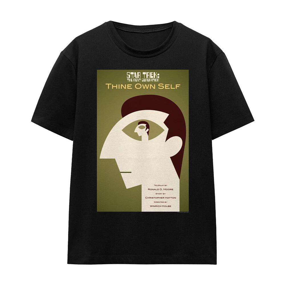 

Star Trek TNG Season 7 Episode 16 Ladies 100% Cotton T-shirt Mens Tees Top S-2XL, Black 4XL