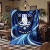 Sheffield Wednesday Football Print Flannel Blanket Soft Warm Sofa Bed Throw Blanket For Home Office Bedroom
