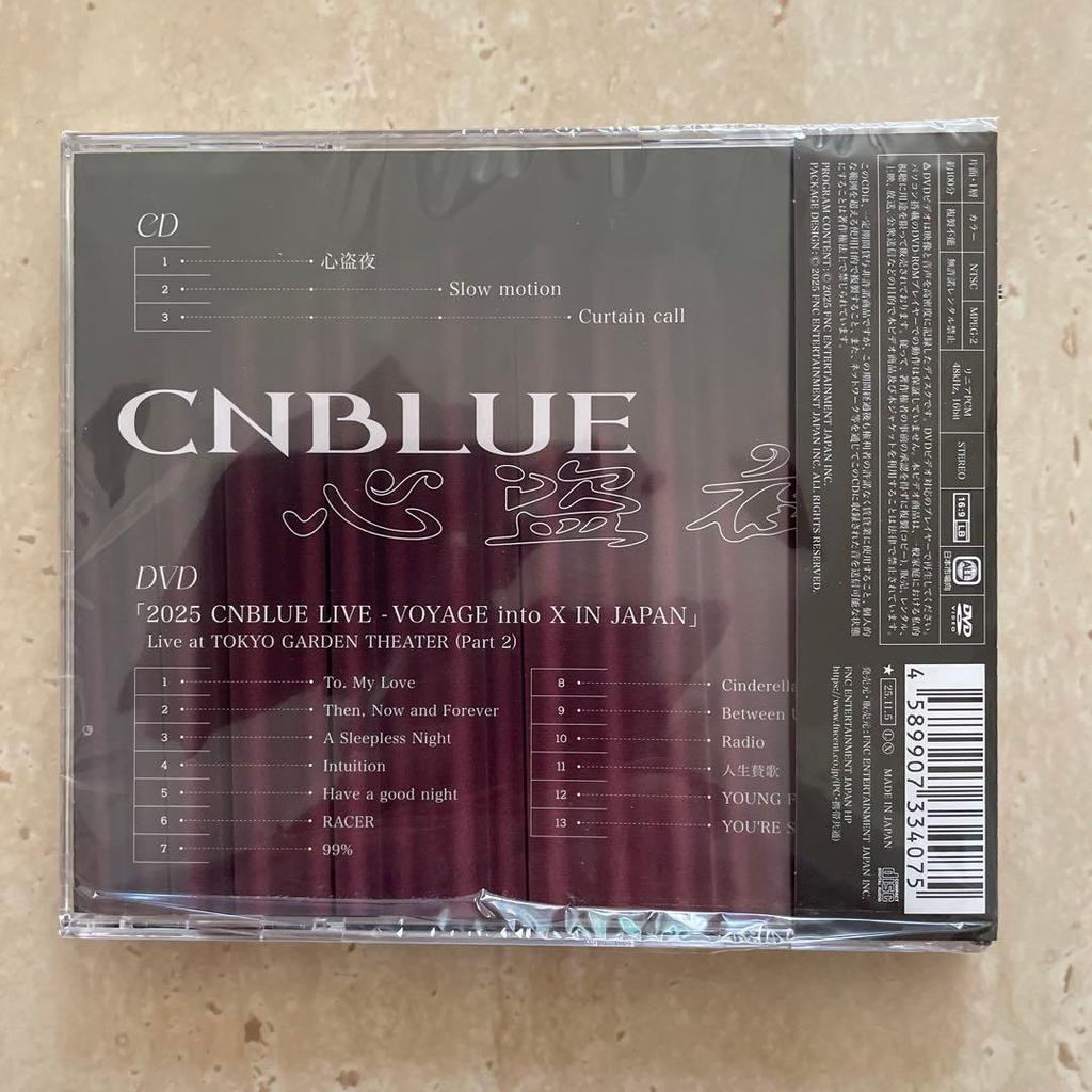 [USED] Trading card included! CNBLUE Kokoro Touya BOICE Limited Edition CD DVD