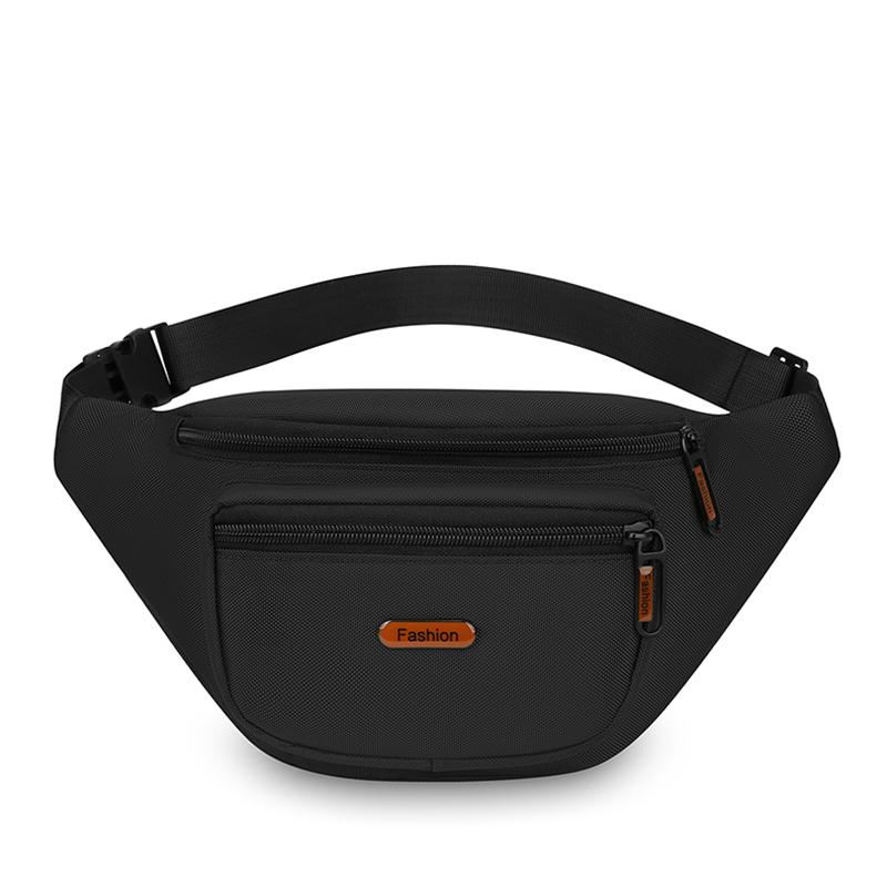 Waterproof Men's Waist Pack Fanny Pack with Adjustable Strap for Travel Sports Running - Quick-Access Outdoor Waist Bag