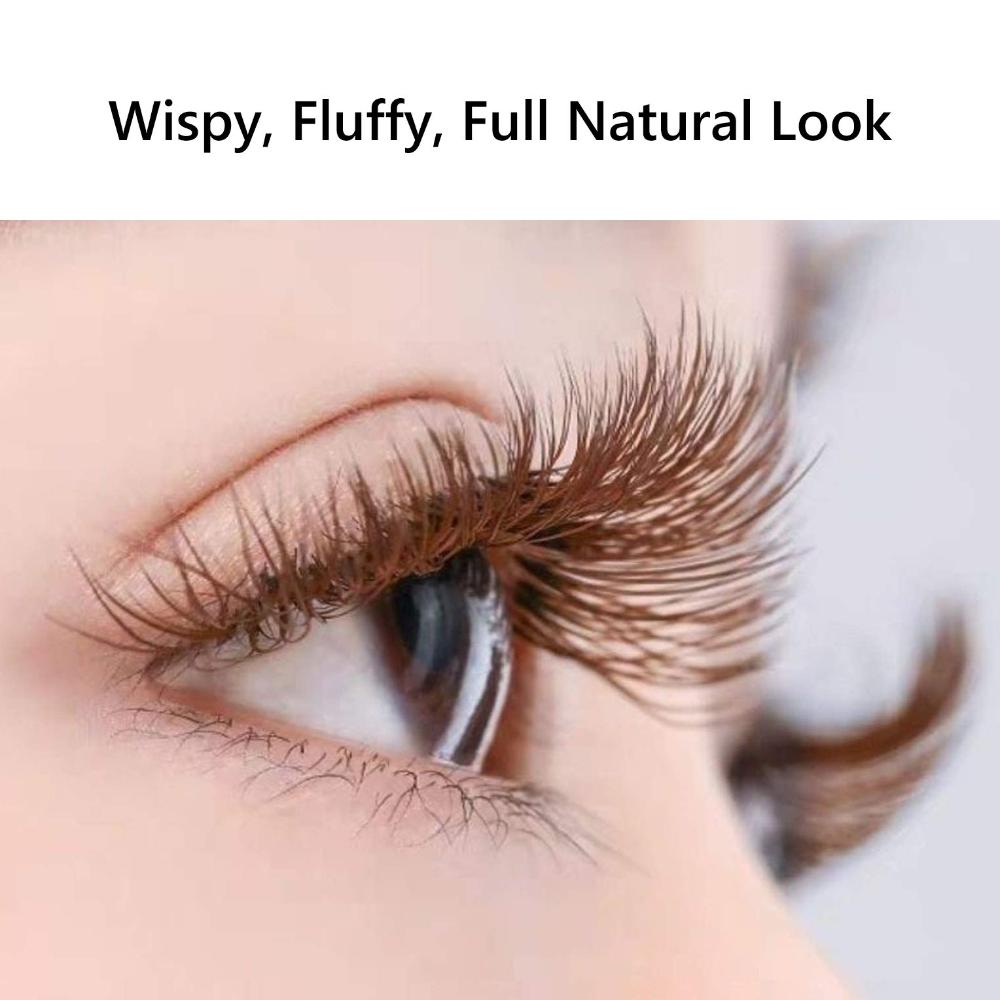Eye Makeup Tools Wispy Mink Lashes Brown Lashes Natural Look False Eyelashes Fake Eyelashes