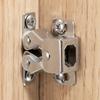 Cabinet Lock Double Roller Catch Buckle Hardware,Vintage Style Cabinet Door Roller Catch Latch Cabinet Door Accessories