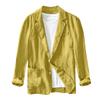 Lässige Modejacke für Herren, einfarbig, langärmelig, mit Taschen