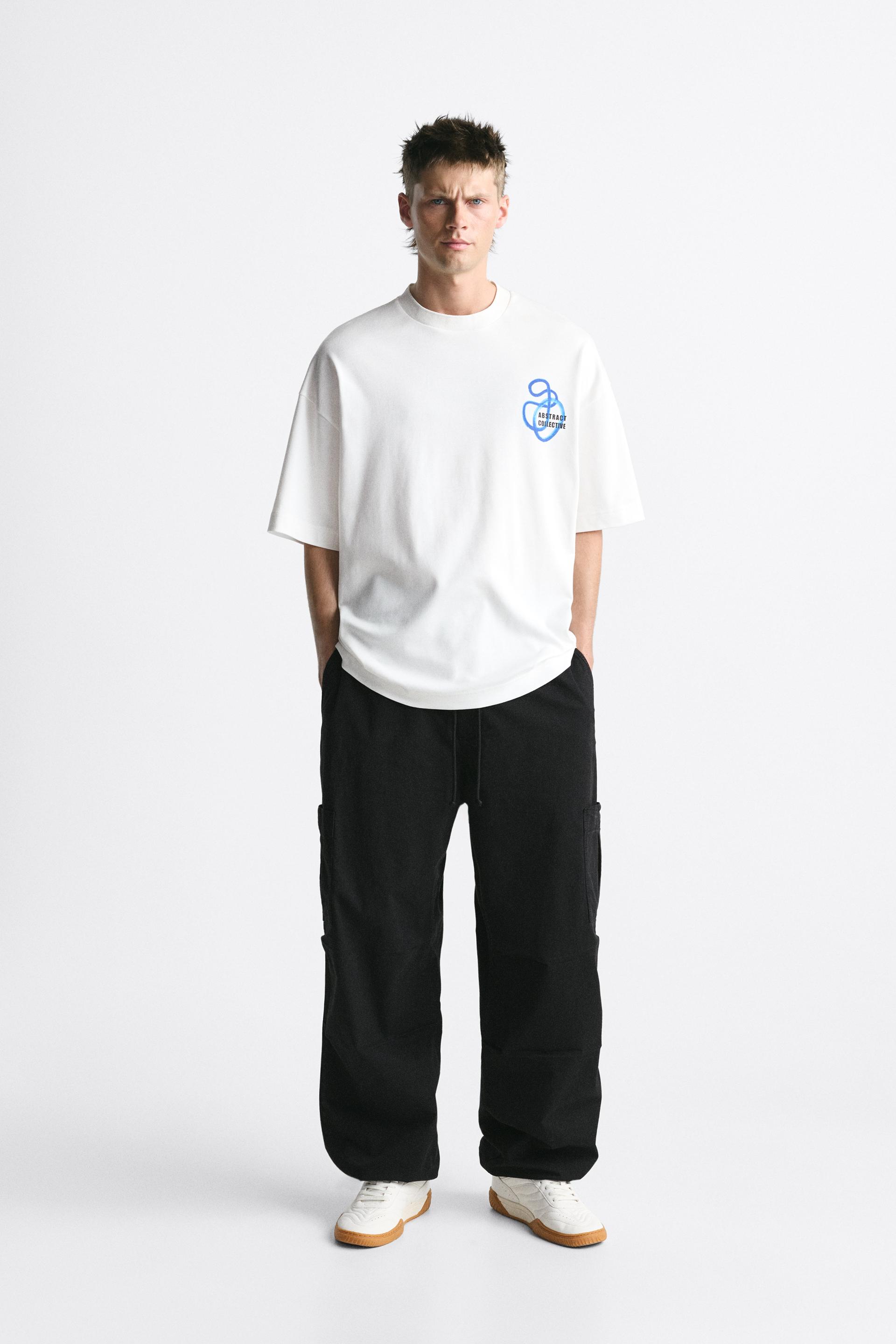 

ФУТБОЛКА С КОНТРАСТНЫМ ПРИНТОМ