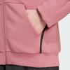 Adidas Aeroready FW24 Training Series Full-Zip Track Jacket Fashion Sports Hooded Long Sleeve Men Jacket Pink IY1132