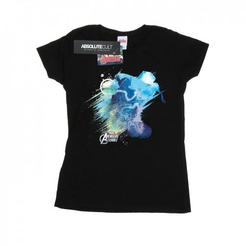 

Marvel Womens/Ladies Thor Art Burst Cotton T-Shirt білий