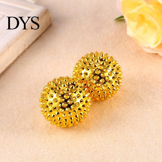 Magnetic 2Pcs Massage Ball Anti-stress ABS Acupressure Health and Beauty Therapy Needle Massager for Hand