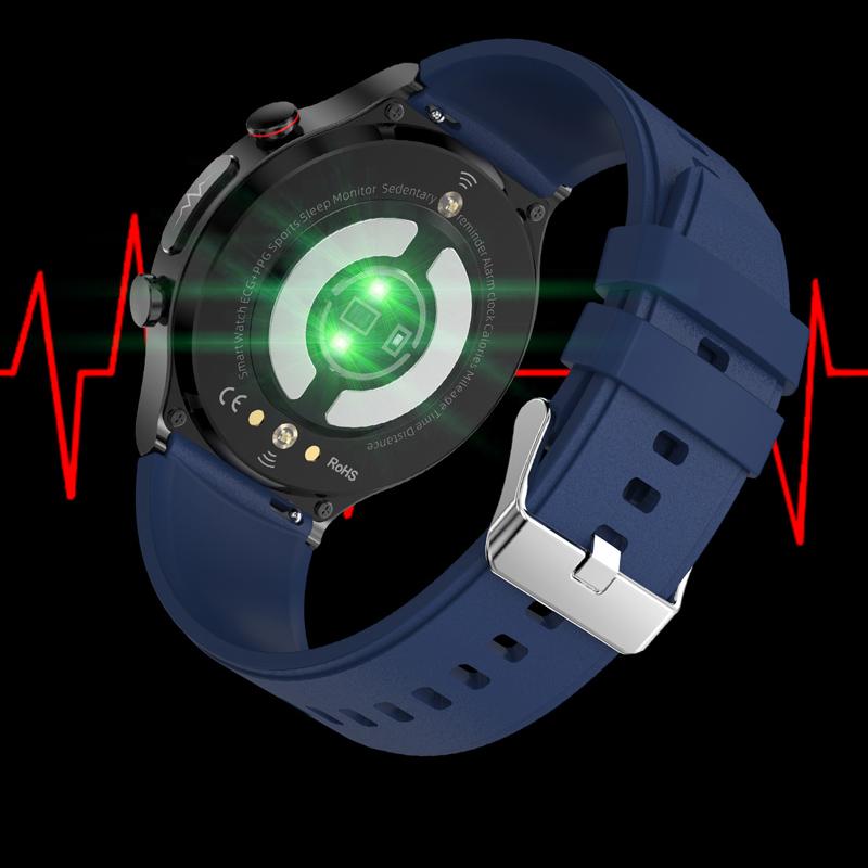 Max Pro Smart Watch Men Laser Treatment ECG Body Temperature Measurement Heart Rate Blood Pressure Oxygen Smartwatch