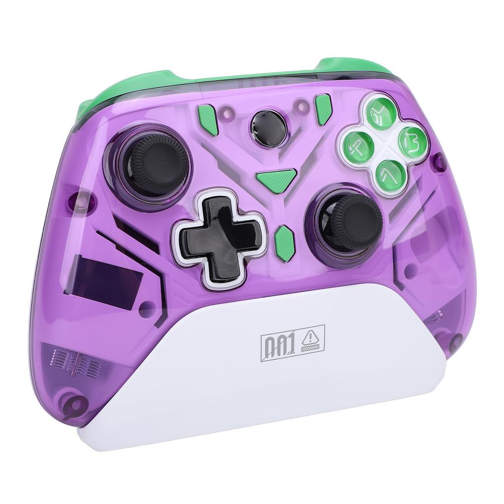 2,4G Drahtloser Gaming-Controller mit Hall-Trigger RGB-Licht Turbo-Burst Bluetooth PC Videospiel