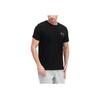 Calvin Klein Letter Print Solid Color Crew Neck Short Sleeve T-Shirt Men Tops Black NP2379O-001