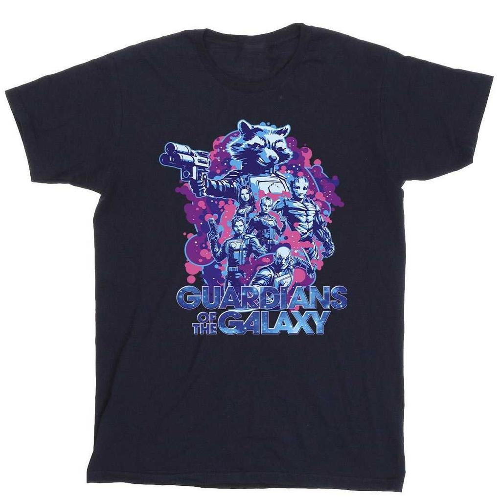 Guardians Of The Galaxy Volume 3 Pojkar Karaktärsposer Bomulls T-shirt