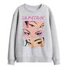 K-Pop Demon Hunters Childrens/Kids Huntrix Eyes Comic Strip Sweatshirt