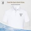 QIANYIYANG Men's Lightweight Quick-Dry Polo Shirt