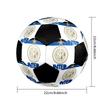 Pallone Calcio Indoor Inter Milan Colorato Cucito a Macchina PVC Misura 5 Allenamento Squadra Pronto per la Competizione Durevole Rimbalzo Elevato Cool Regalo Sportivo