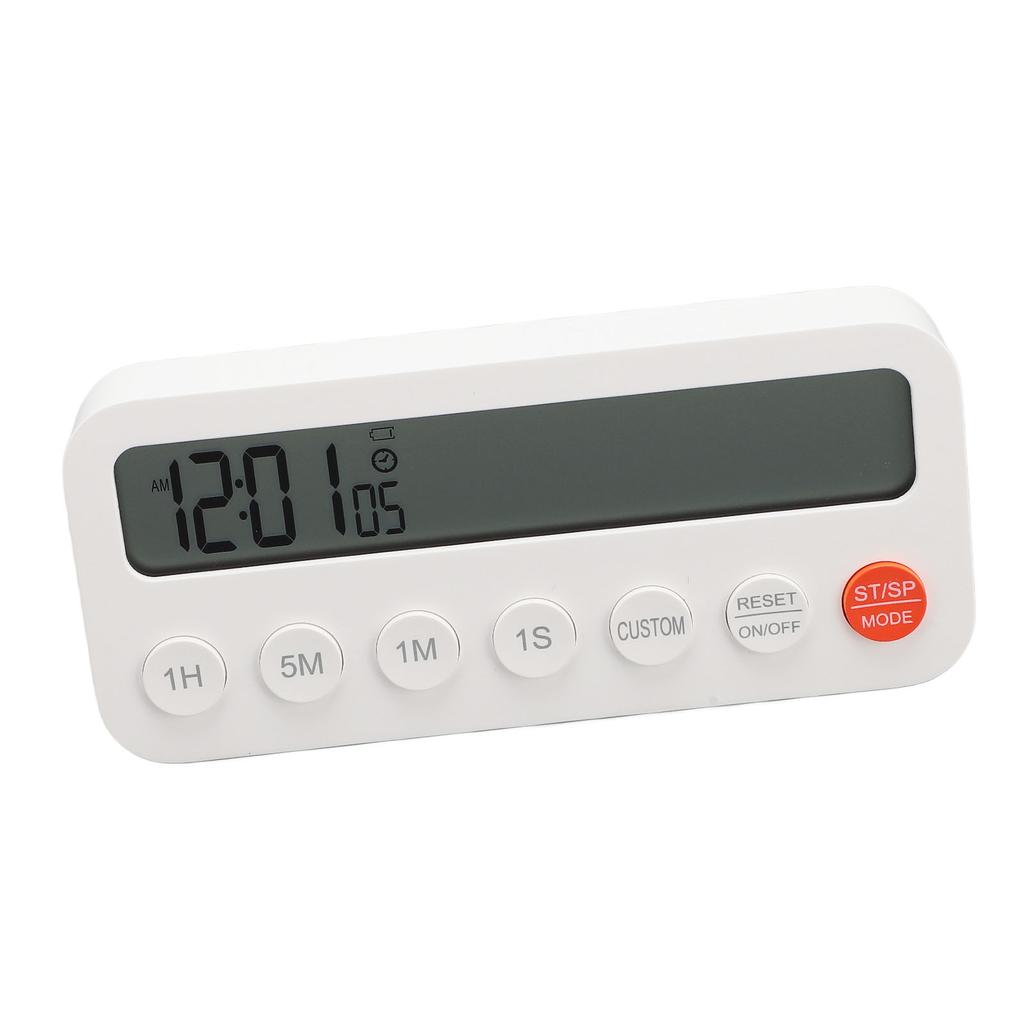 Digital Timer, Large Magnetic Display with Volume Control, Countdown for Cooking, Baking, Classroom Exercise