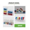 Quick Wire Connectors Compact Mini  Wiring Cable Conector For Home Junction Box Conductors Push-in Terminal Block AWG 28-12