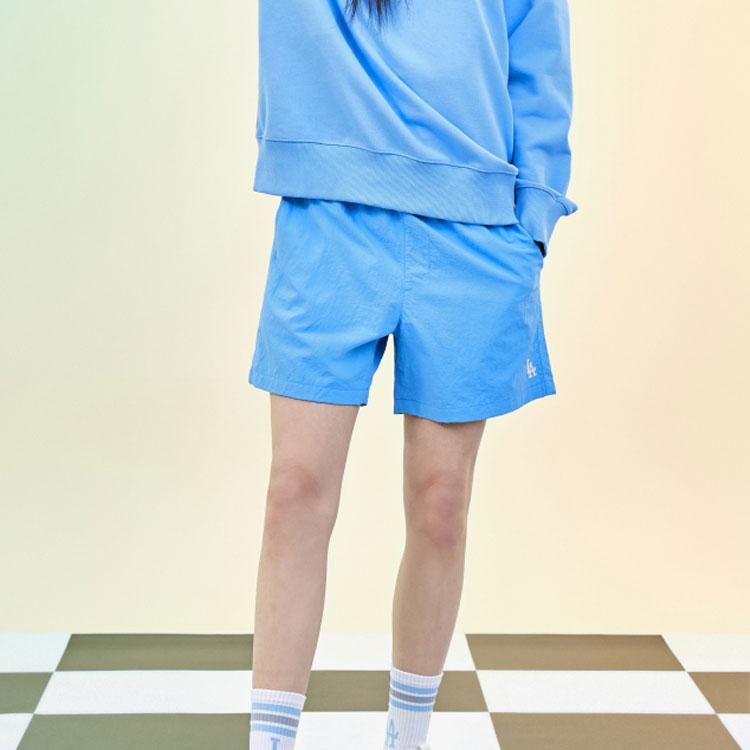 New MLB Casual Shorts Unisex Blue 3ASMB0123-07BLS