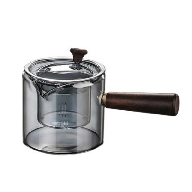 Shangqi High-Temp Side Handle Glass Teapot