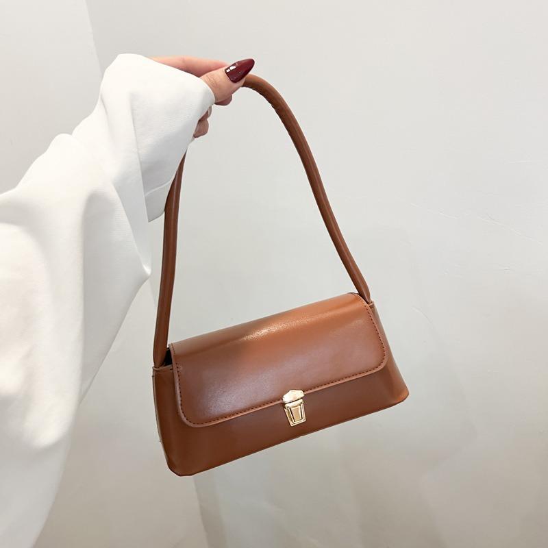 Summer retro fashion shoulder bag new casual portable underarm bag commuter underarm bag women's bag