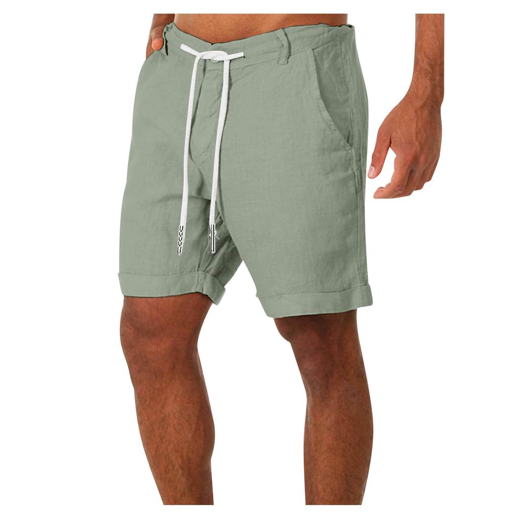 Men Summer Fashion Casual Basic Loose Quick-drying Shorts Beach Pants