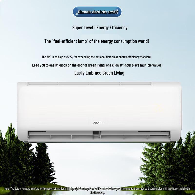 AUFIT 1.5 HP Inverter Smart Wall-Mounted Air Conditioner CN Plug (adapter Included)