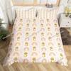 Lovely Baby Elephant Flowers Duvet Cover Set Cute Cartoon Animals Bedding Set Giraffe Quilt Cover Twin Full For Girls Boys Gift