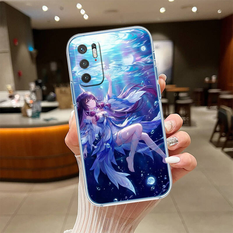Genshin Impact Cute Phone Case for Motorola G14 G15 G24 G30 G31 G32 G34 G41 G42 G51 G52 G50 G60S G60 G62 G72 G71 G73 G84 G85 G200 E32