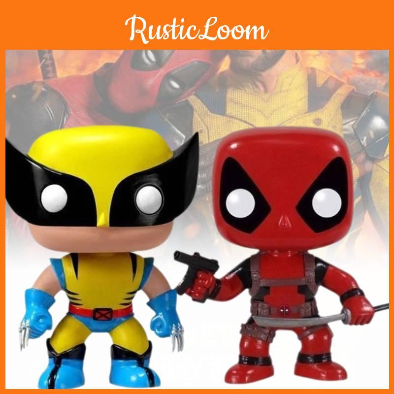 Wolverine Deadpool Pvc Figure Model Toy Doll Collectibles Fans Souvenir