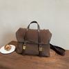 New fashion high-end matte casual commuter bag portable shoulder oblique span trendy women's bag