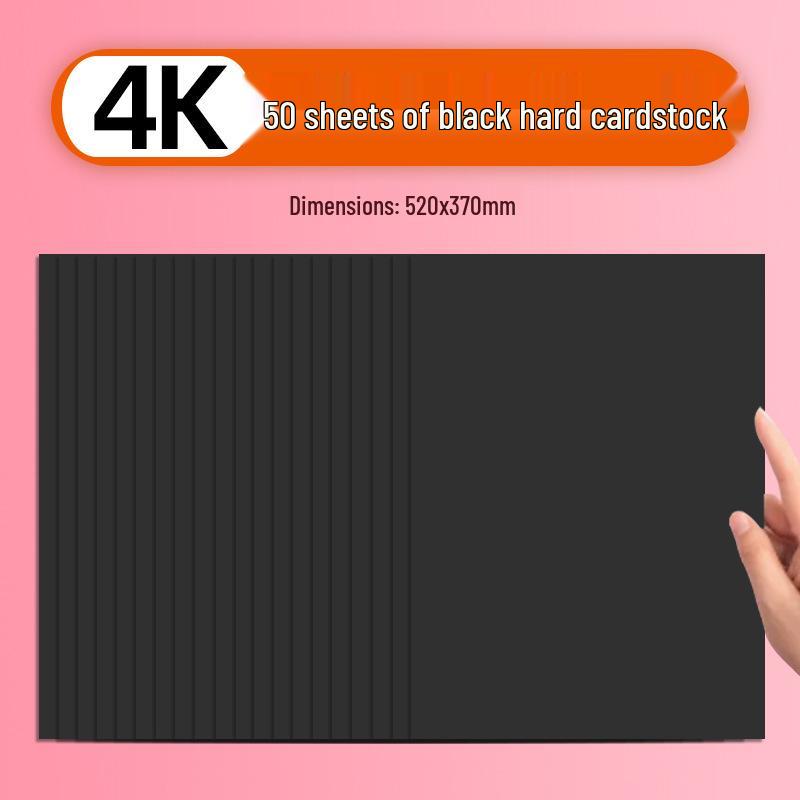Thickened A4 Children's Handmade Colorful Cardstock for DIY, Painting, and Cutting Activities, 8K Kindergarten Craft Paper