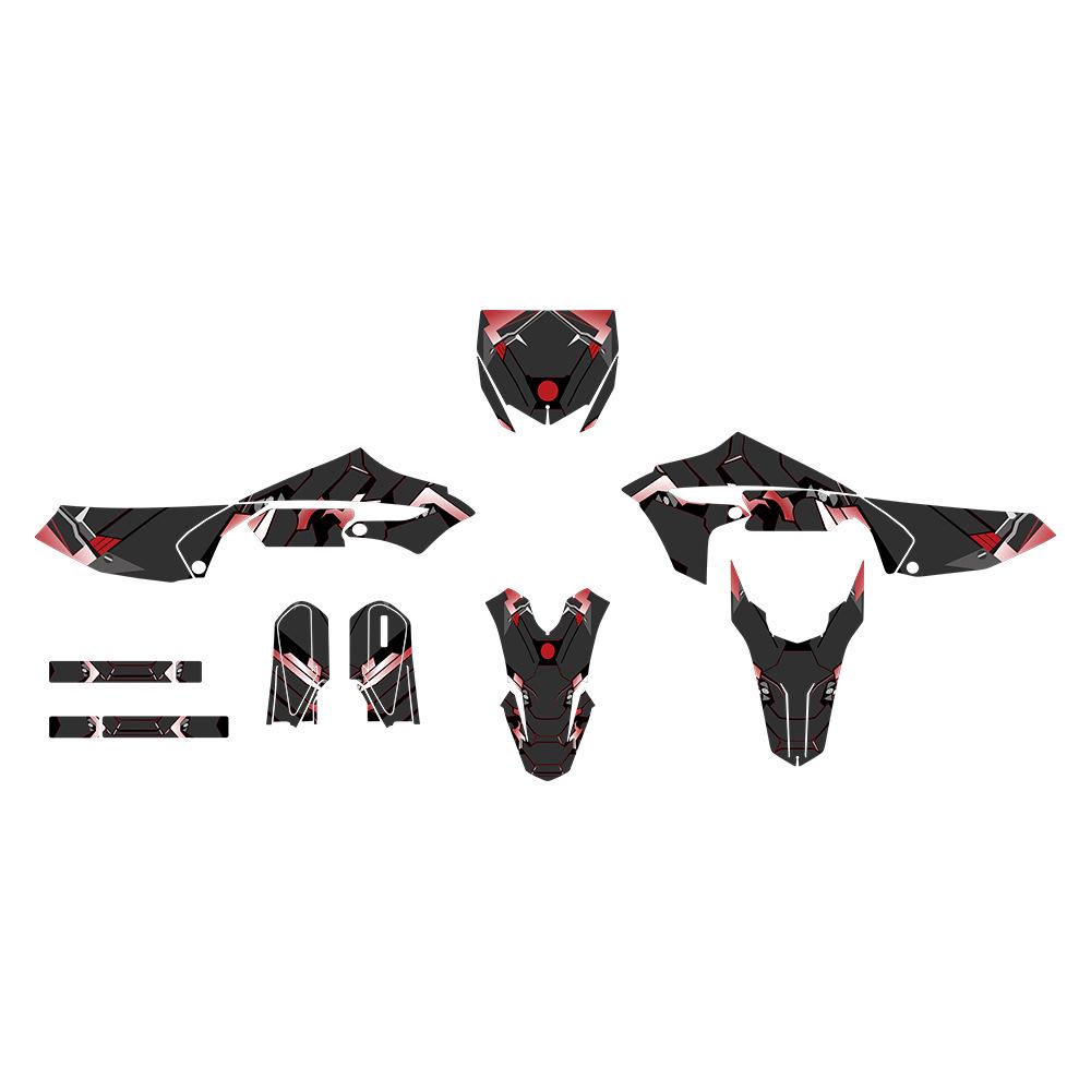 Yamaha YZ65 2018-2023 Off-Road Motorcycle Full Sticker Set