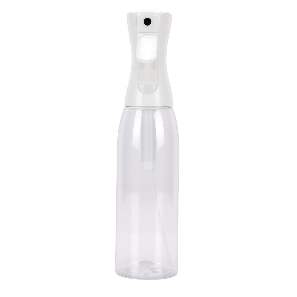 Feiner Sprühzerstäuber Kleine Multifunktionale Kontinuierliche Sprühflasche für Haare Pflanzen 500ML Weiß Transparent