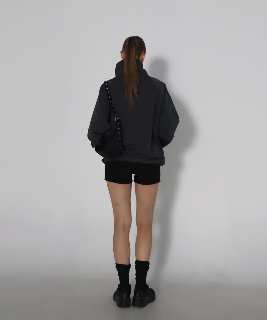 Chicks Daily Windbreaker Charcoal