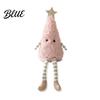 Cozy Aesthetic Room Accents Christmas Tree Plush Ornament with Dangling Legs Cute Soft Stuffed Figure Festive Figure Doll for Home Living