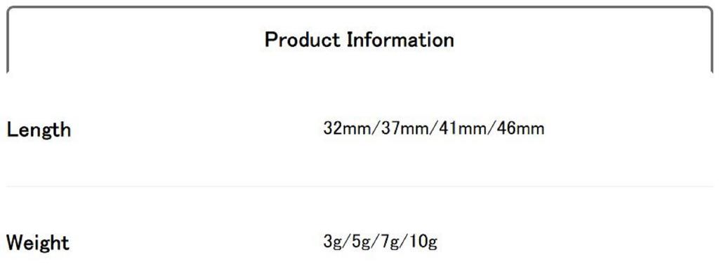 Duo Metal Jig Tetra 3 grams PHA0187 (6977)