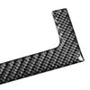 Dashboard Decoration Strip Set Real Carbon Fiber Stickers Trim Cover For BMW E46 1998-2005 Car Interior Styling